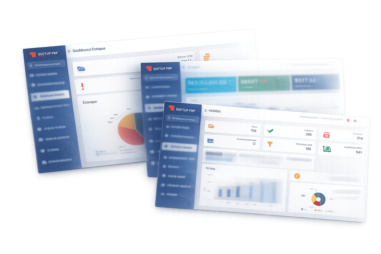 Dashboard SoftUp ERP